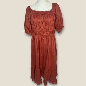 Indigo Rose Midi Dress size XL.